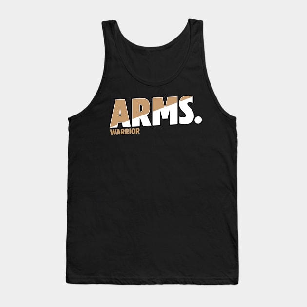 Arms Warrior Tank Top by Sugarpink Bubblegum Designs